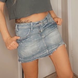 Blue Jean mini skirt